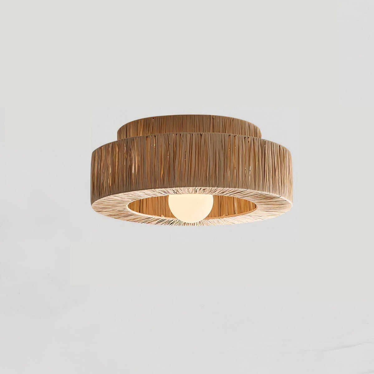 Ilthean Natural Straw Art Ceiling Lamp