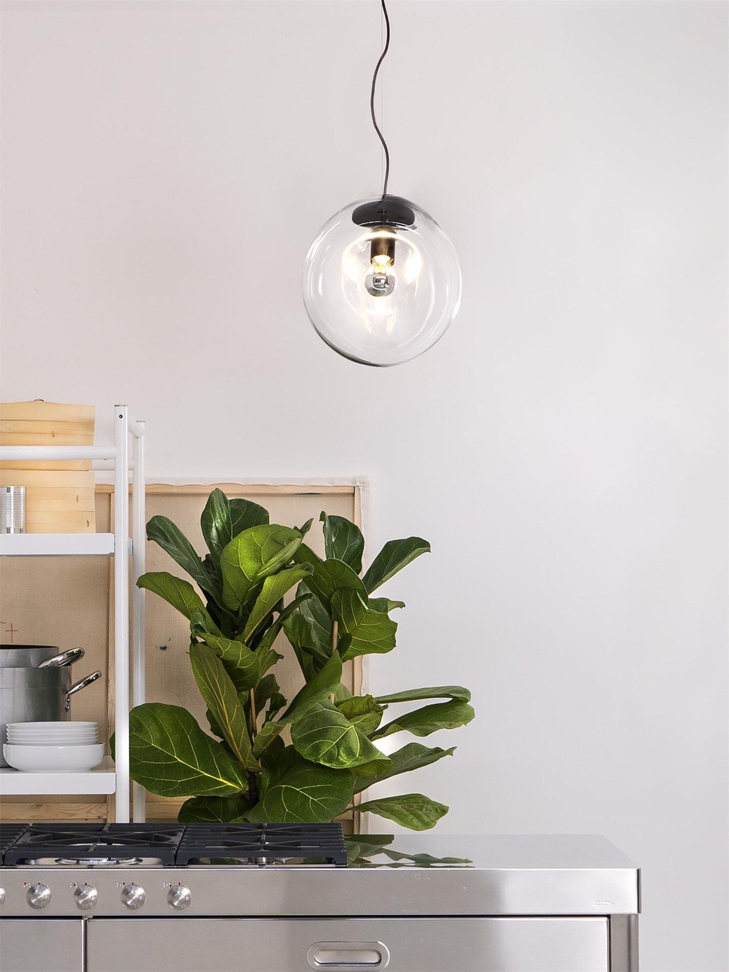 Rune Minimalist Glass Pendant Light
