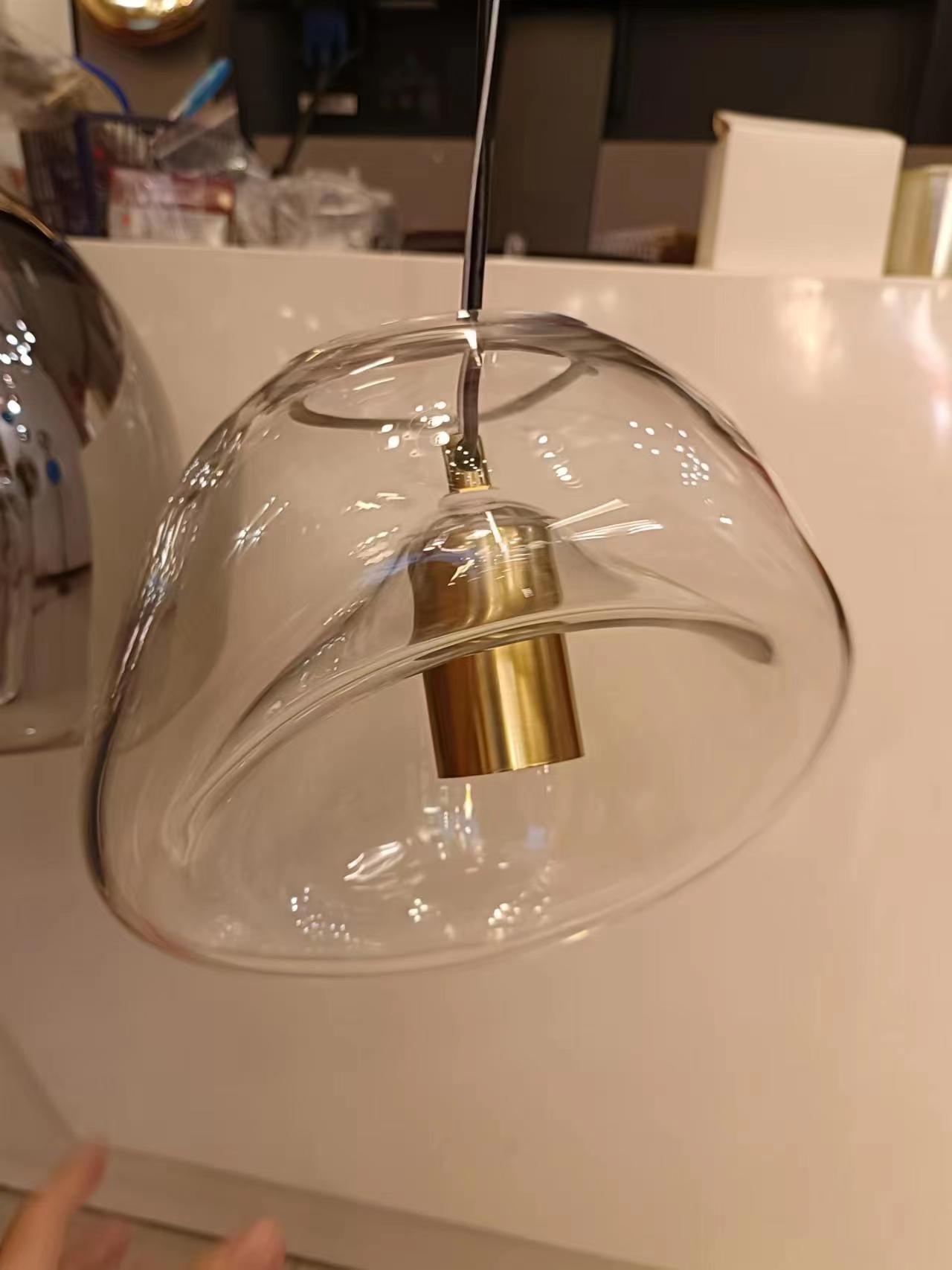 Rune Minimalist Glass Pendant Light