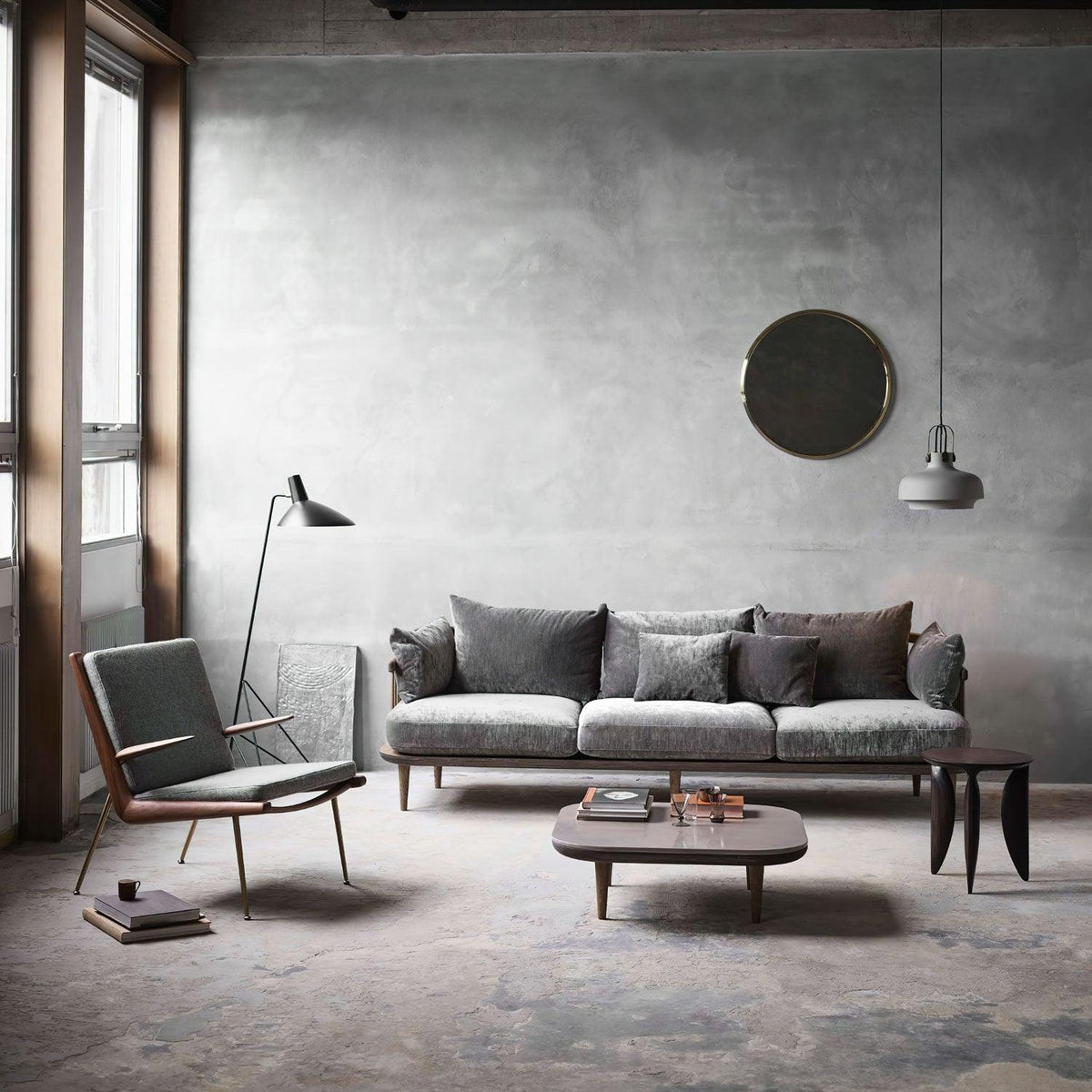 Caleleria Modern Industrial Floor Lamp