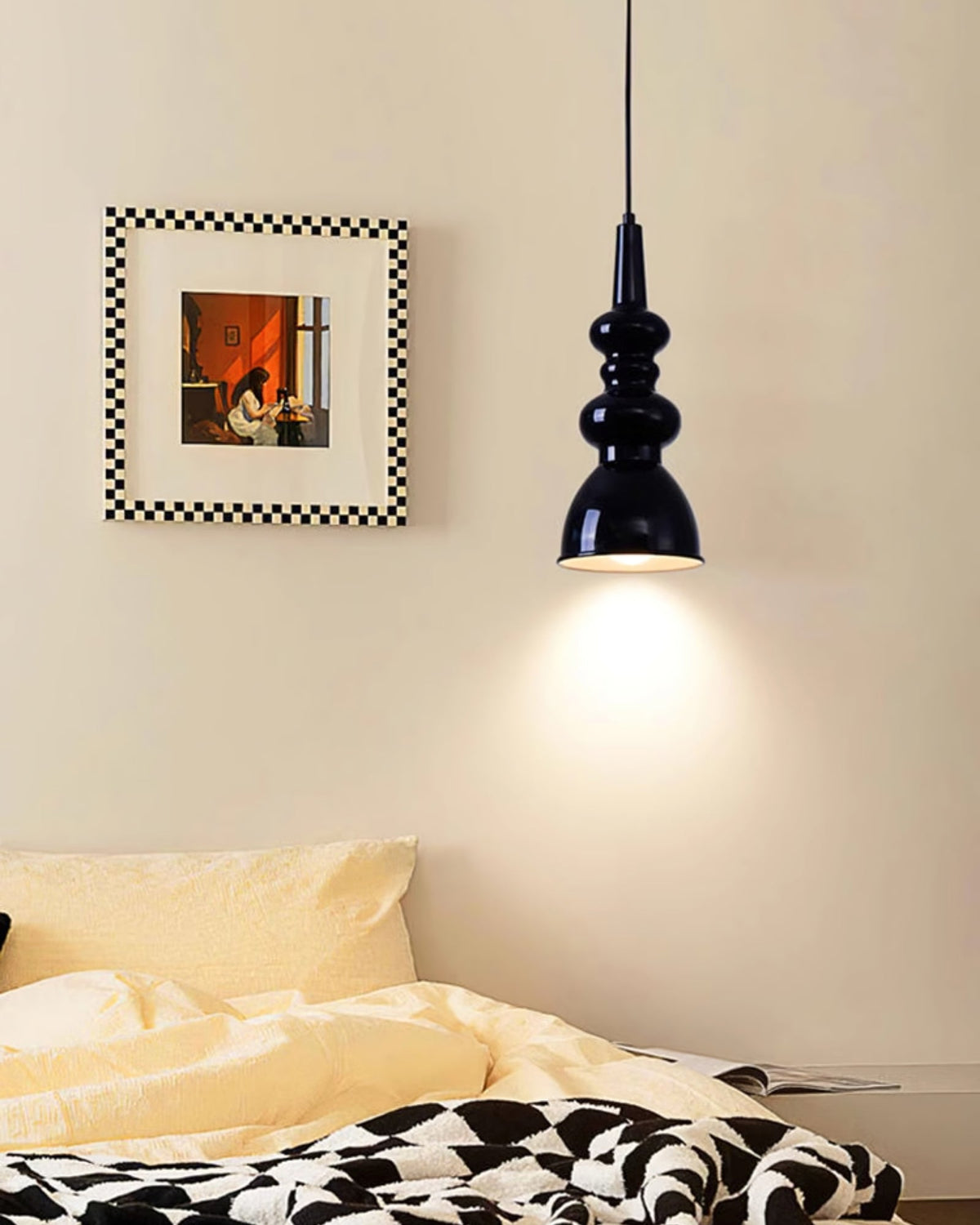 Hven Nordic Art Noir Pendant Light