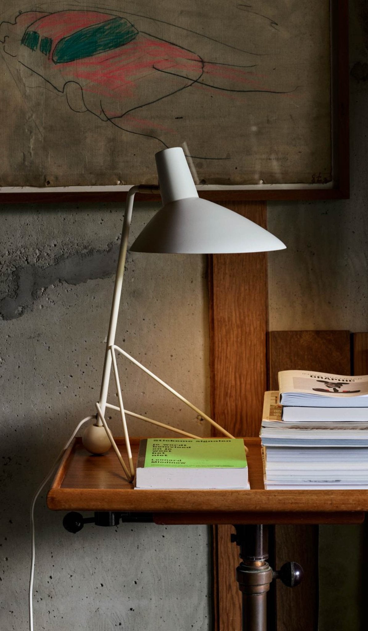Pivot Industrial Table Lamp
