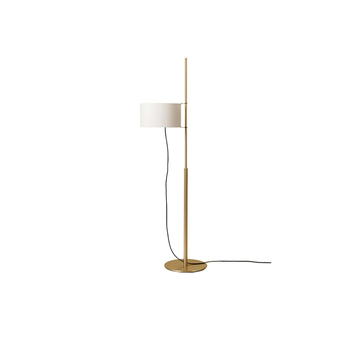 Vindis Wood Fabric Floor Lamp