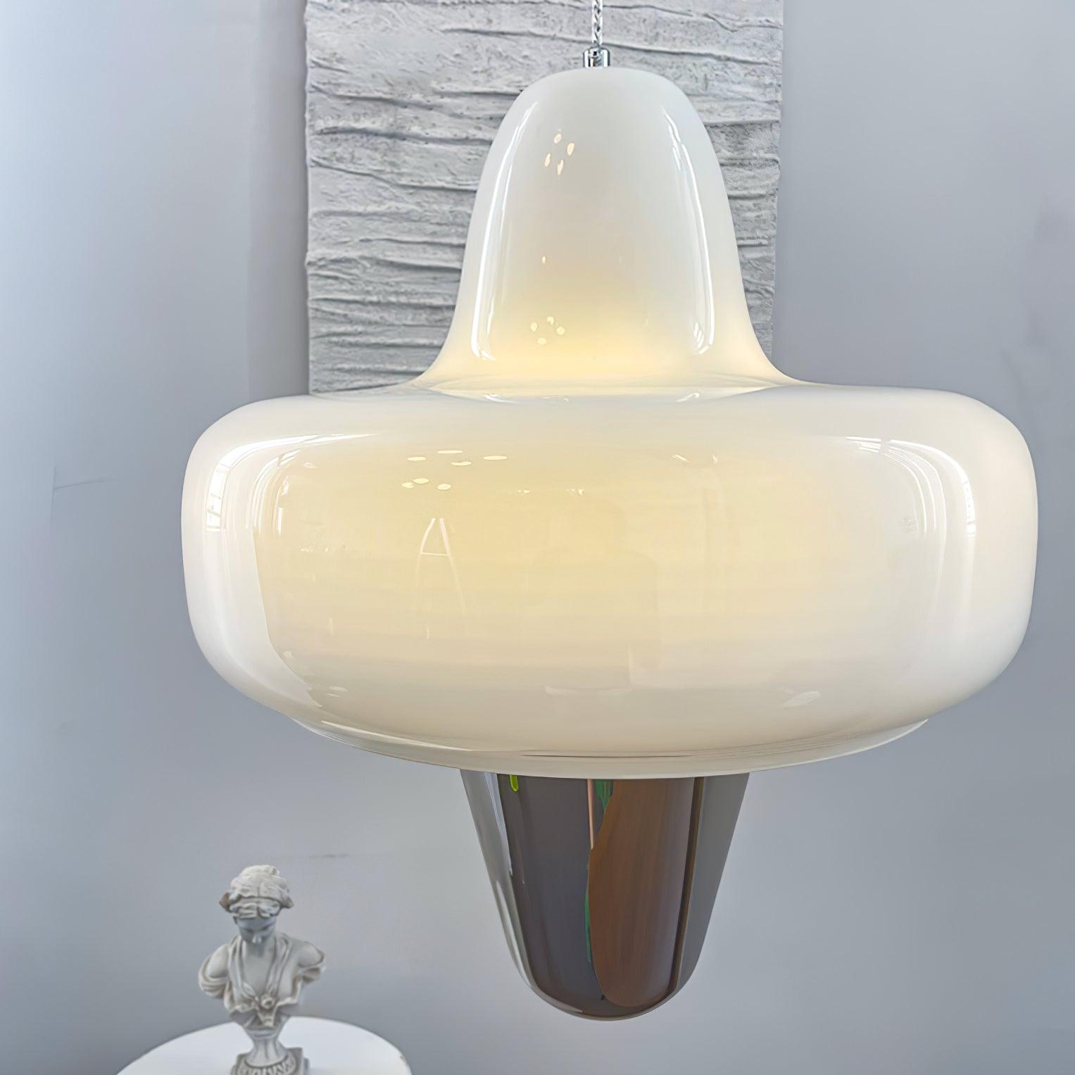 Nuvia Minimalist Glass Pendant Lamp