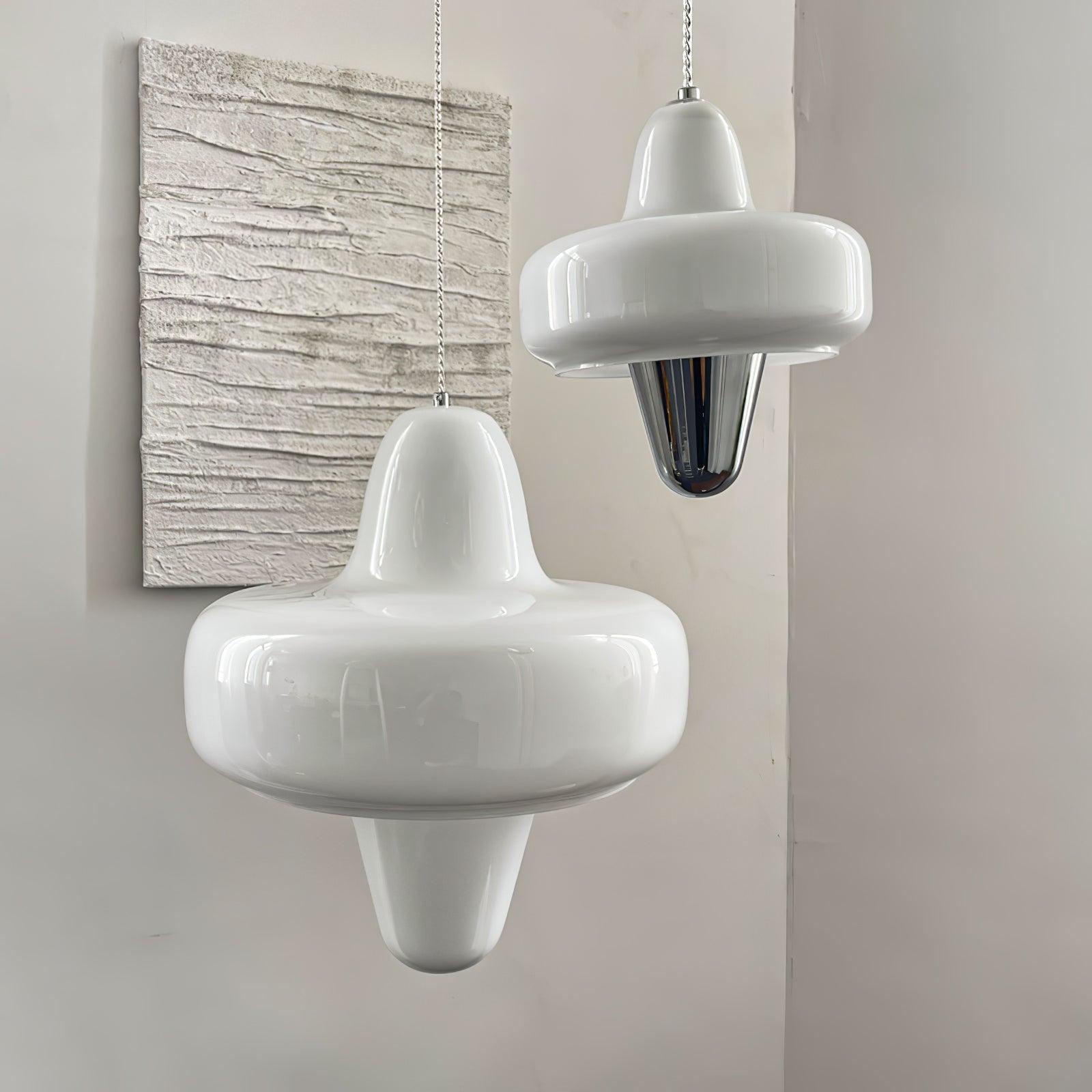 Nuvia Minimalist Glass Pendant Lamp