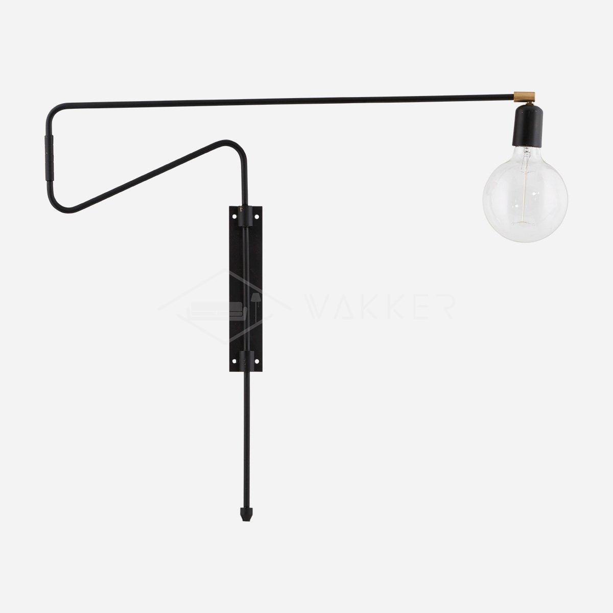 Elsoreth Modern Minimalist Swing Wall Lamp