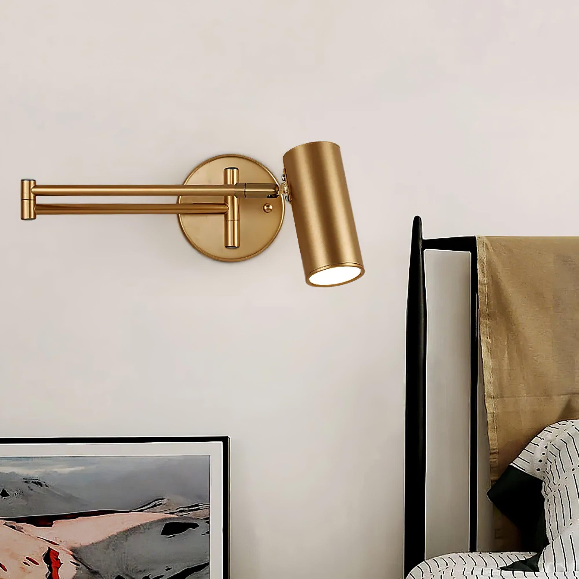 Sabine Adjustable Swing Arm Wall Lamp