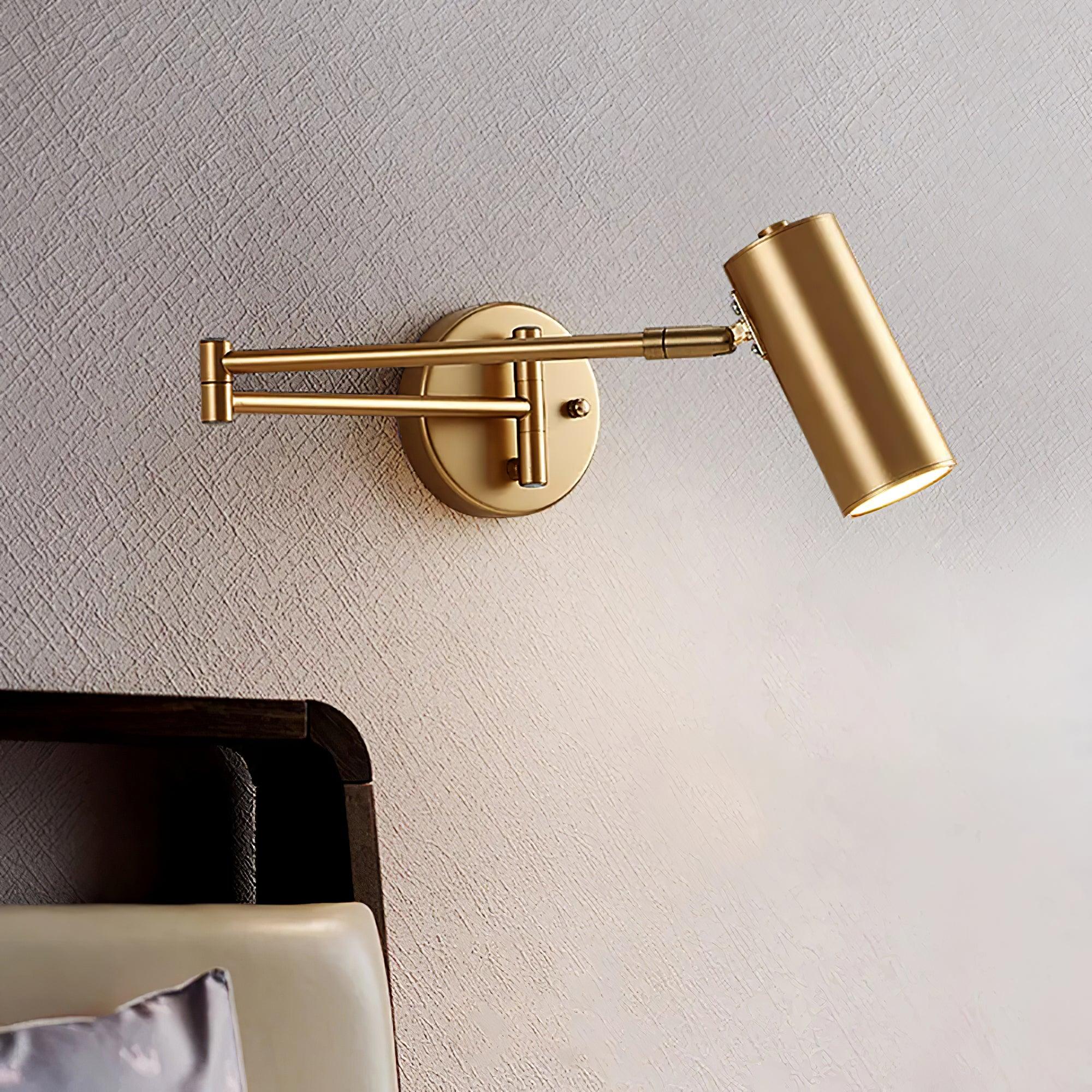 Sabine Adjustable Swing Arm Wall Lamp