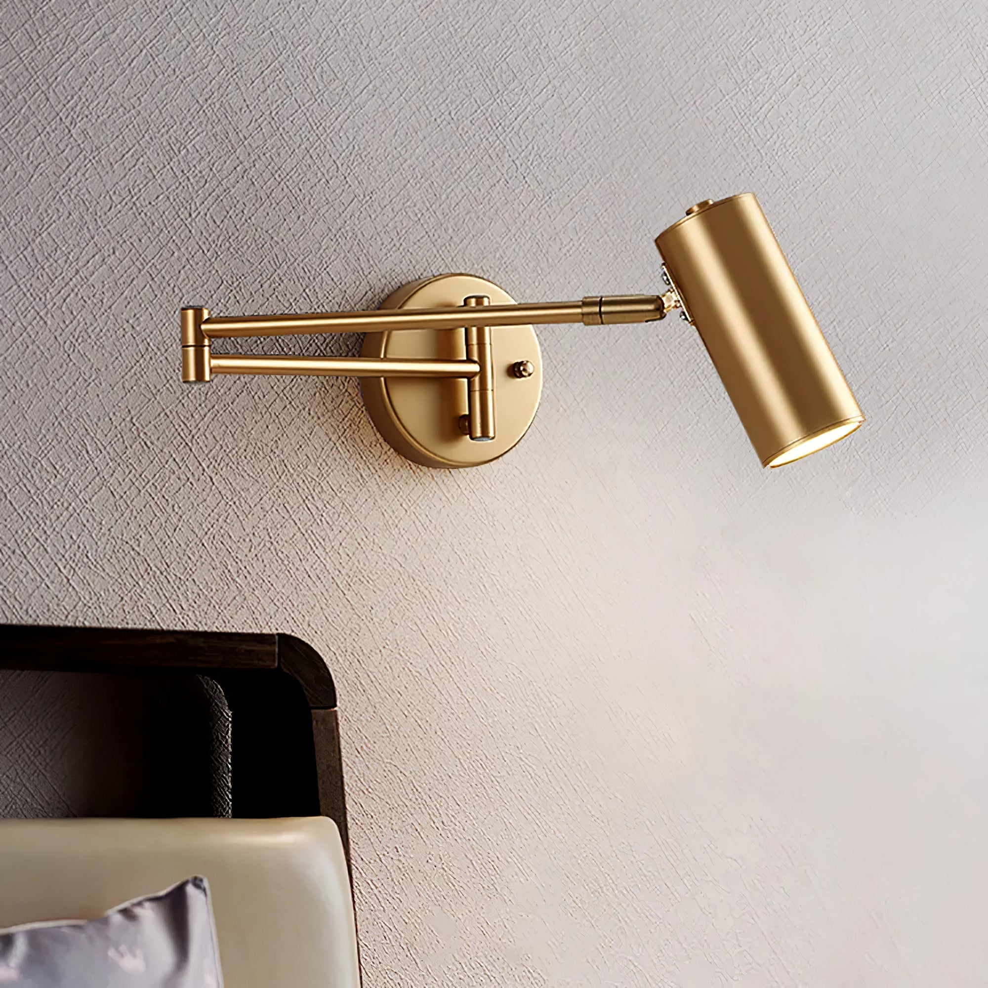 Sabine Adjustable Swing Arm Wall Lamp