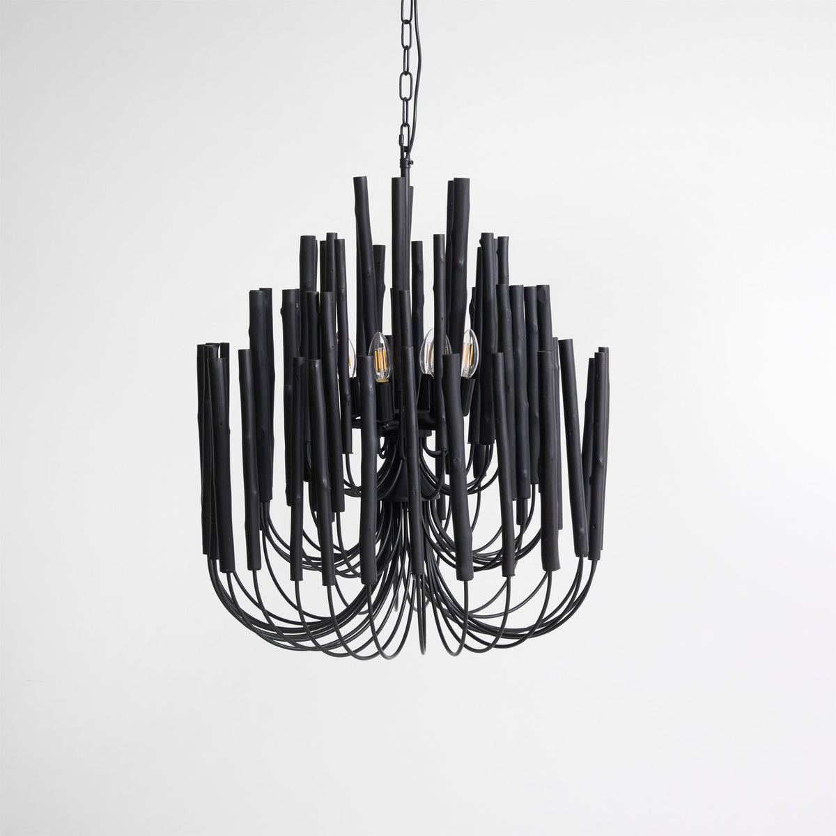 Nyphaiel Postmodern Luxury Wood Chandelier