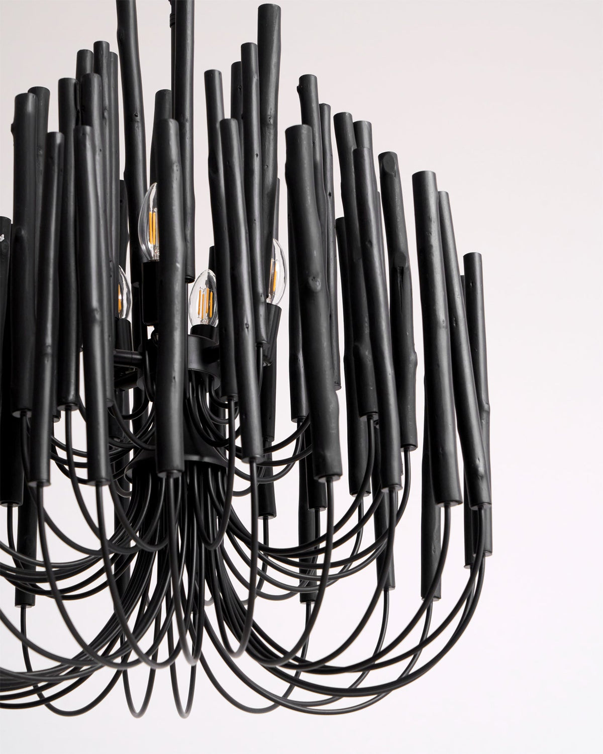 Nyphaiel Postmodern Luxury Wood Chandelier