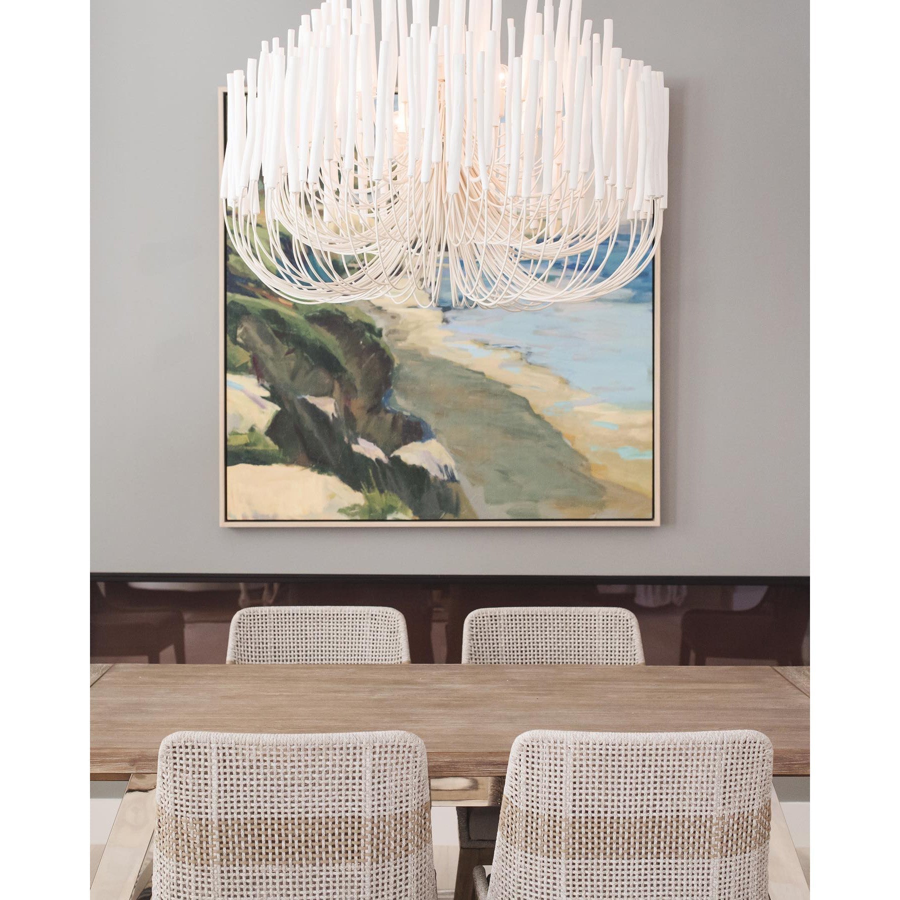 Nyphaiel Postmodern Luxury Wood Chandelier