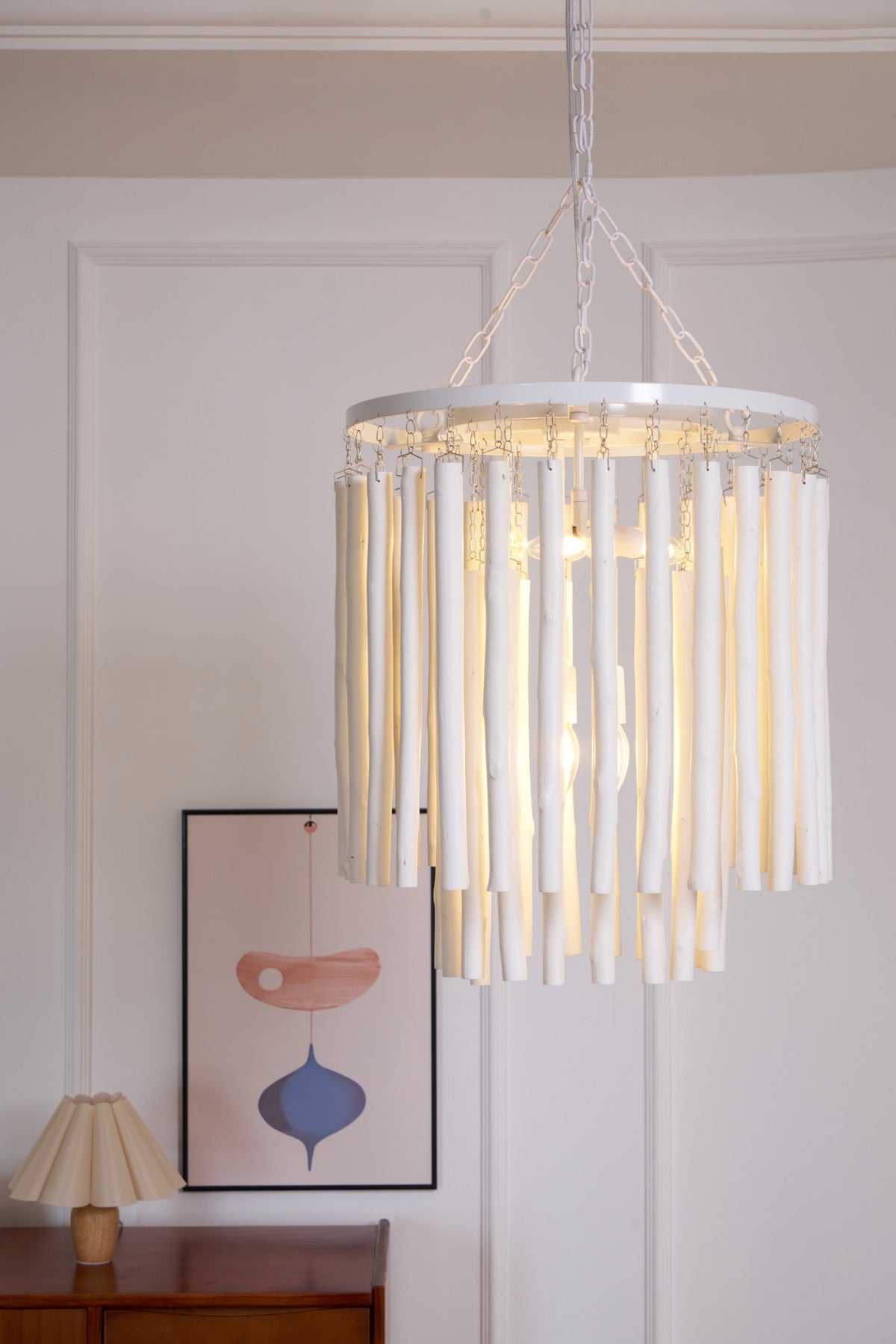 Ravenborne Wood Chandelier
