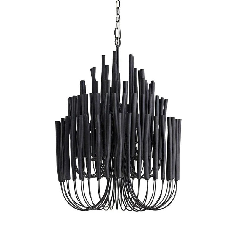 Nyphaiel Postmodern Luxury Wood Chandelier