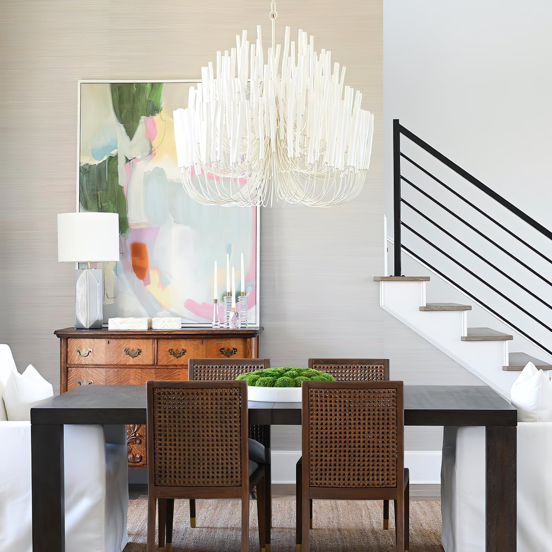 Nyphaiel Postmodern Luxury Wood Chandelier