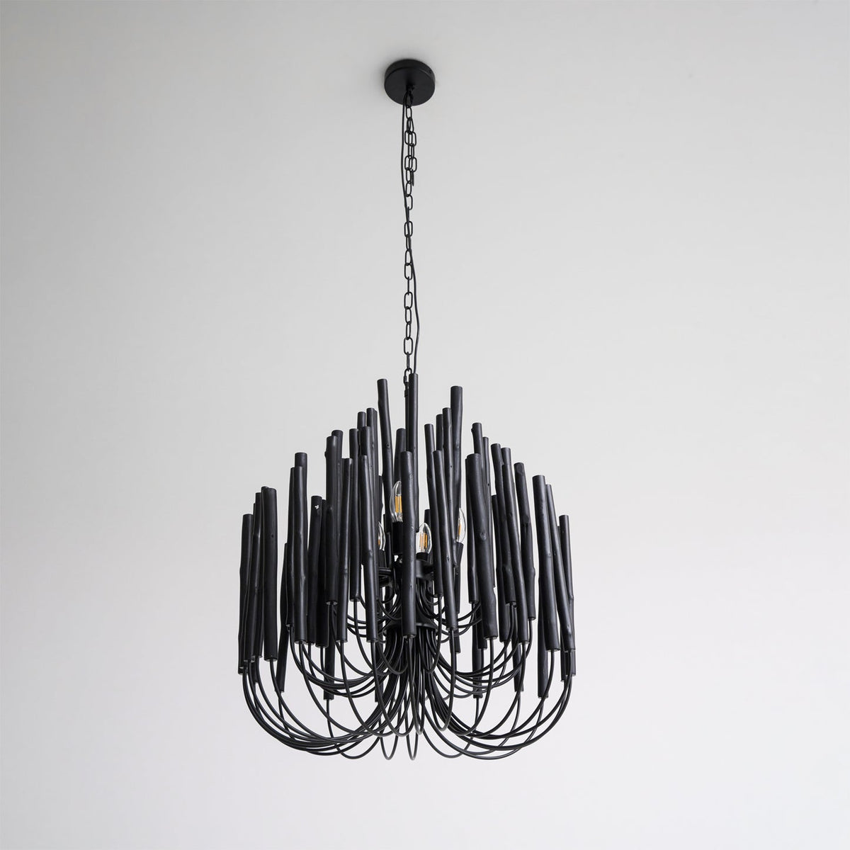 Nyphaiel Postmodern Luxury Wood Chandelier