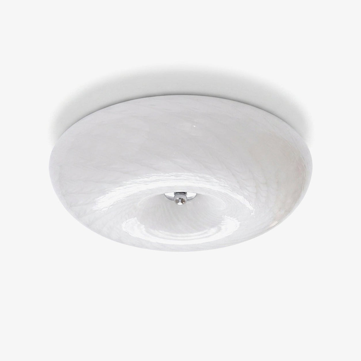 Swirl Glass Flush Mount