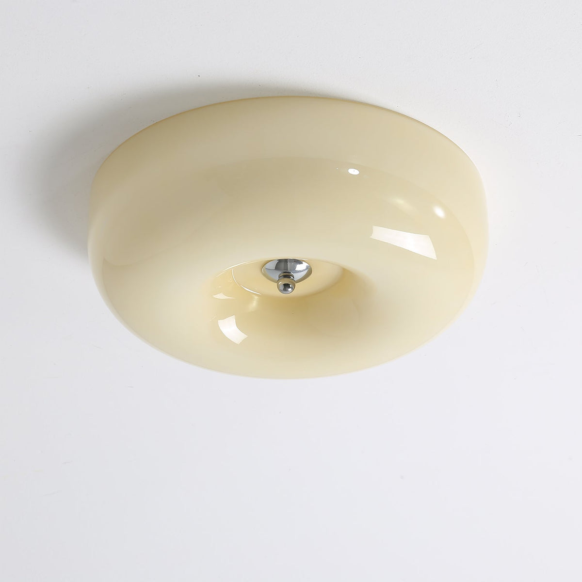 Rosemont Swirl Glass Flush Mount Ceiling Light