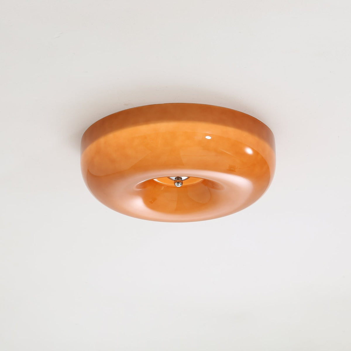 Rosemont Swirl Glass Flush Mount Ceiling Light