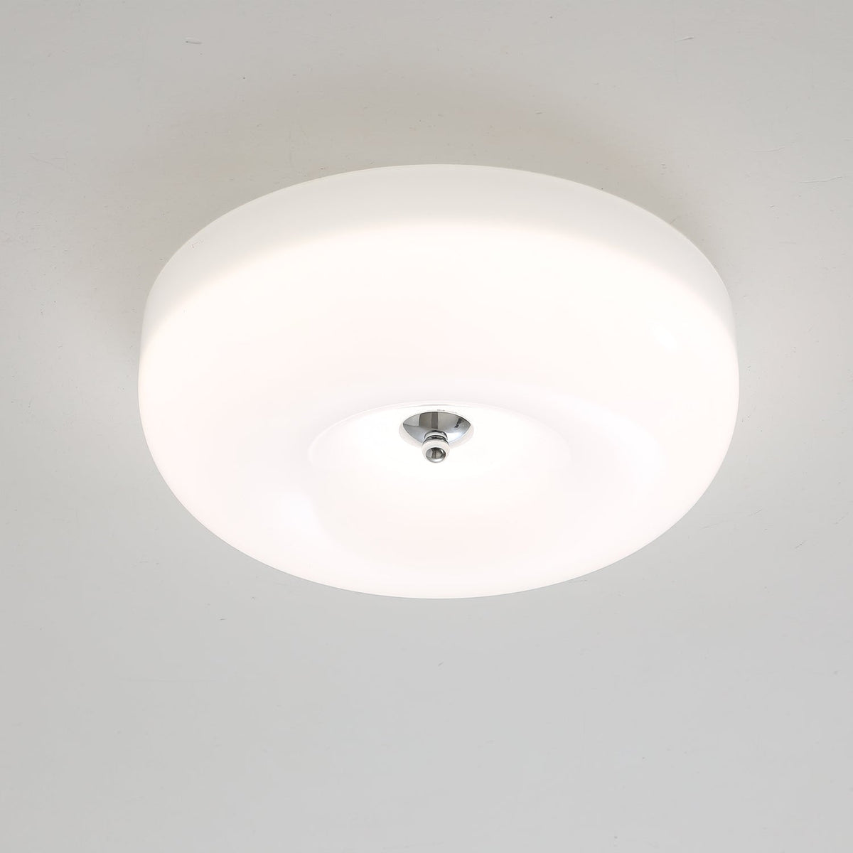 Rosemont Swirl Glass Flush Mount Ceiling Light