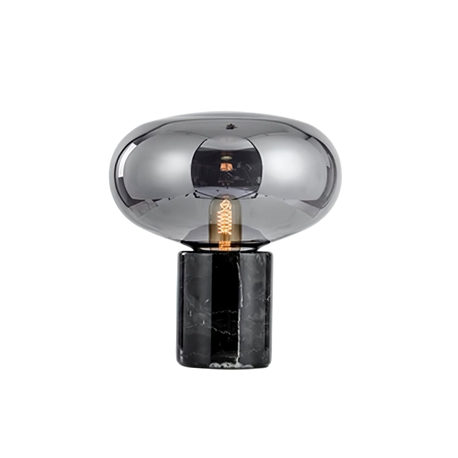 Rova Marble Industrial Table Lamp - Neutral Decor