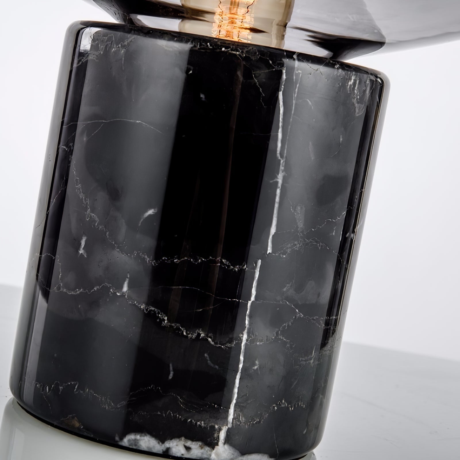 Rova Marble Industrial Table Lamp