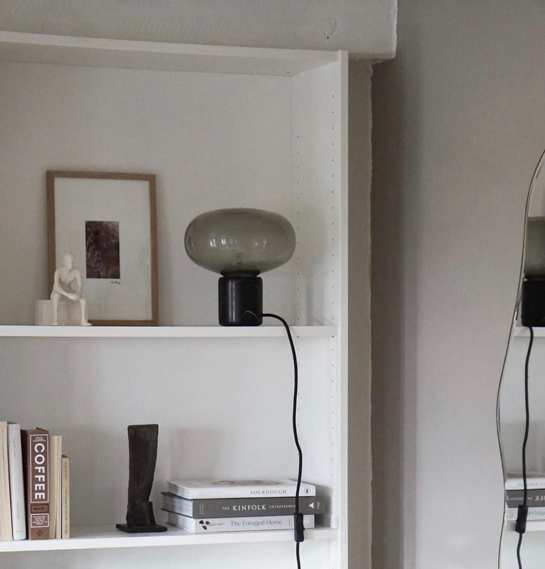 Rova Marble Industrial Table Lamp