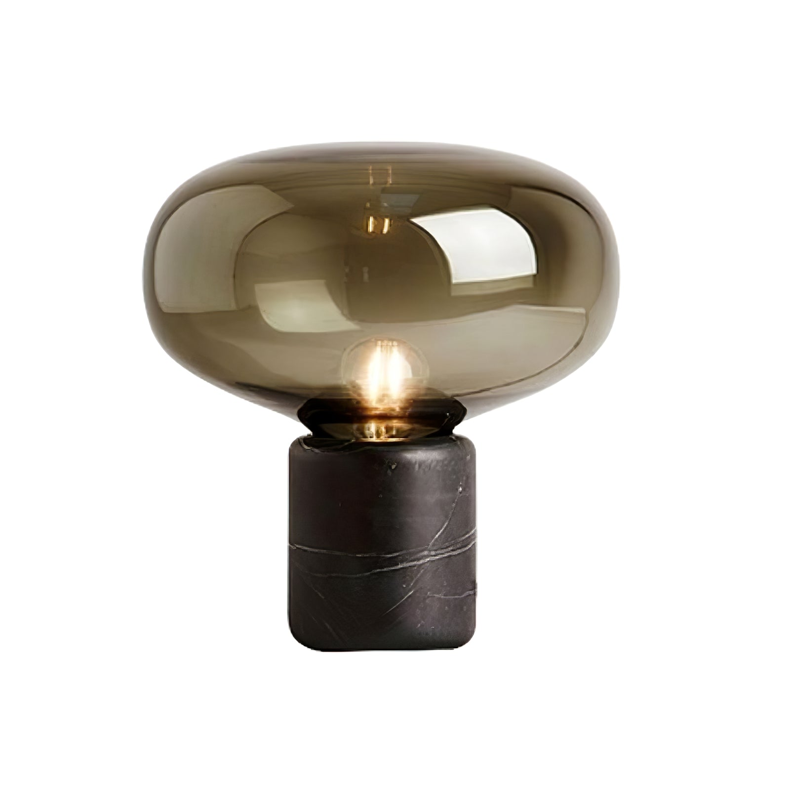 Rova Marble Industrial Table Lamp