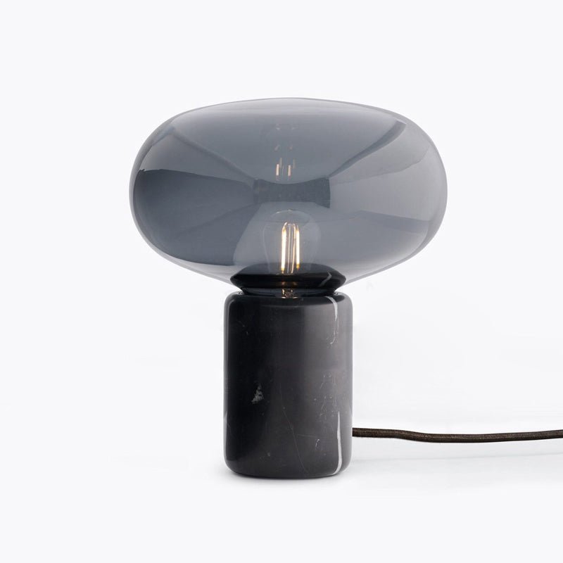 Rova Marble Industrial Table Lamp - Neutral Decor