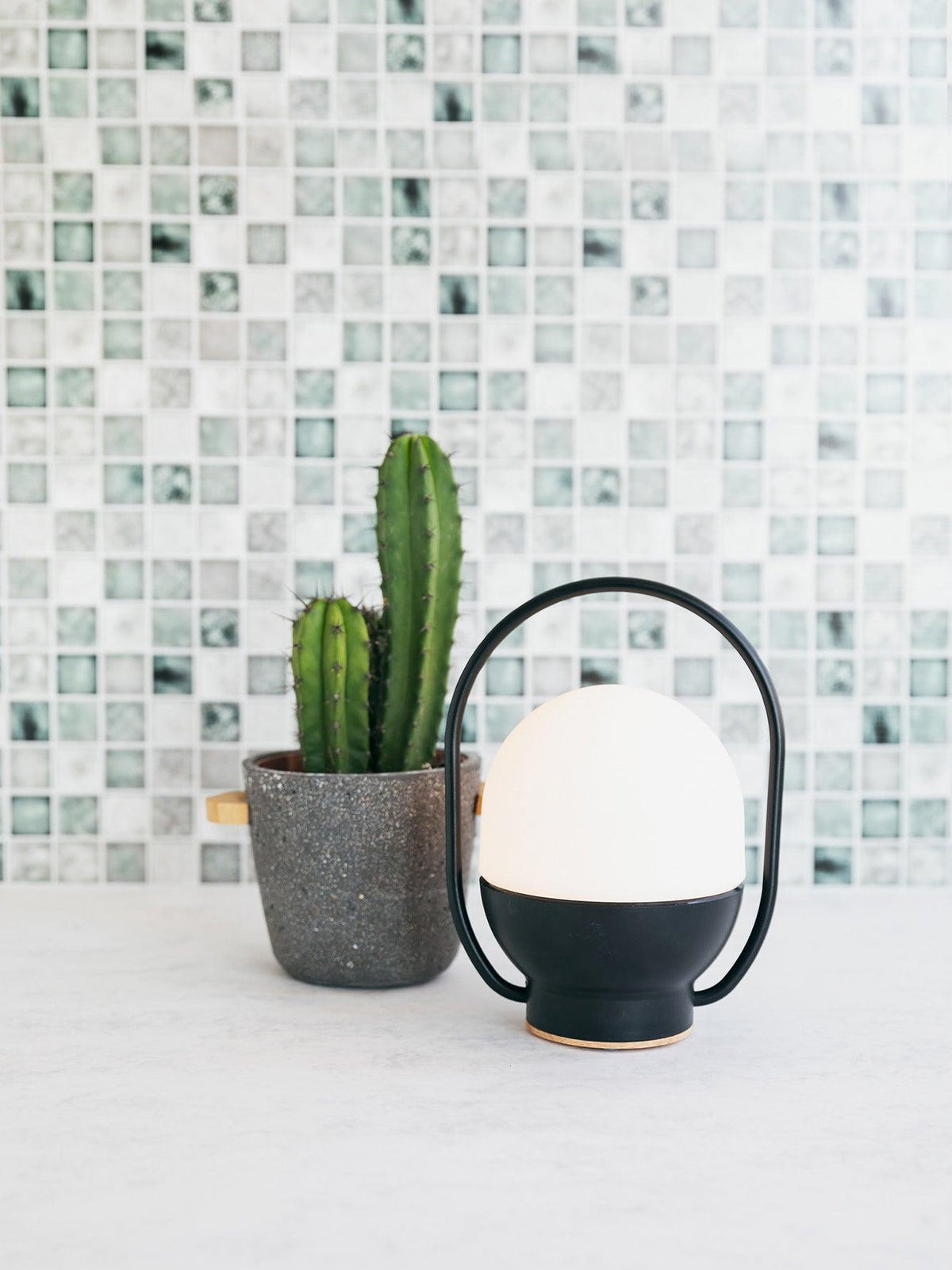 Orb Modern Glass Table Lamp