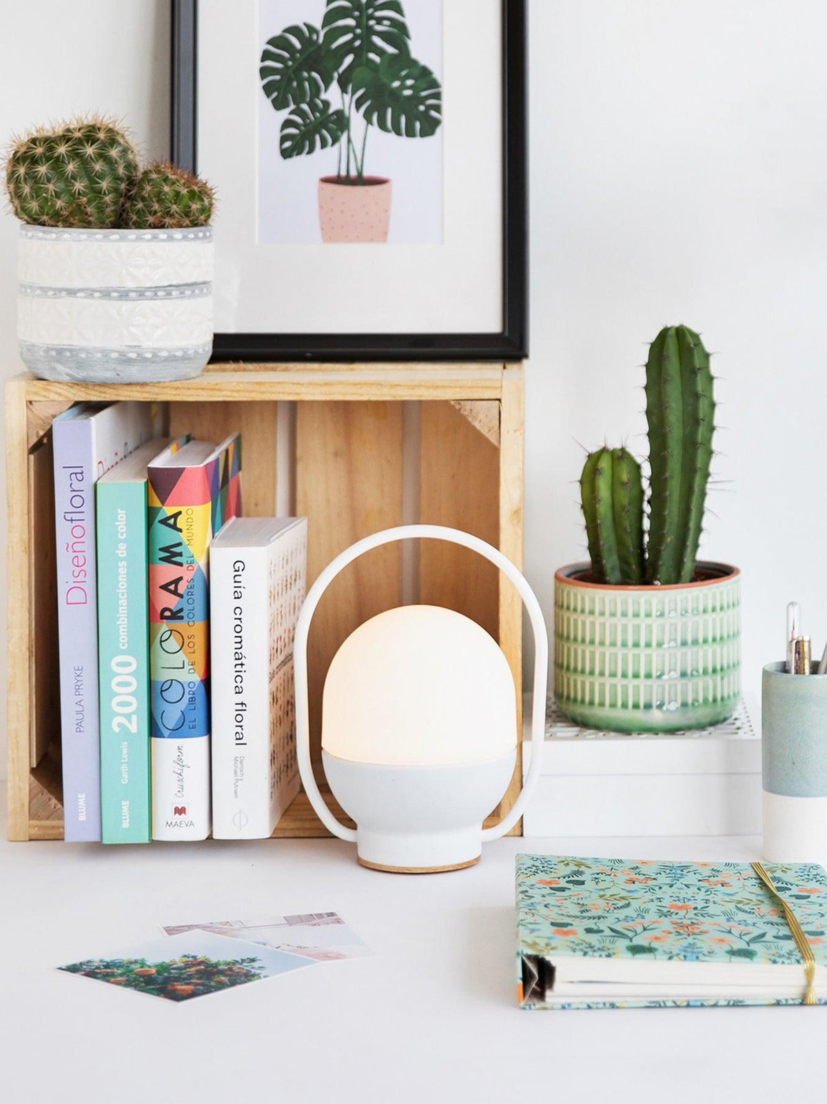 Orb Modern Glass Table Lamp