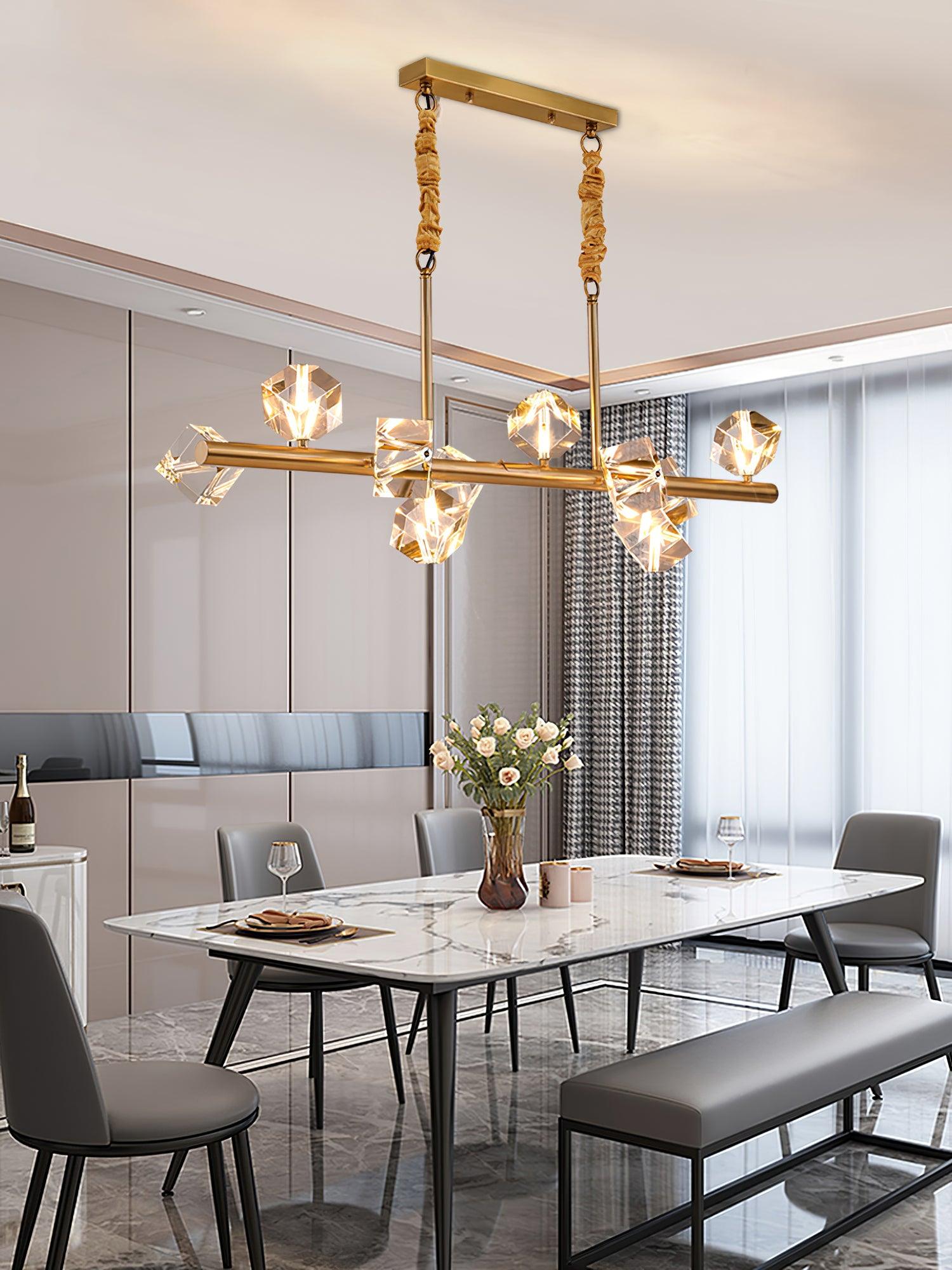 Eurthiel Luxe Crystal Pendant Light