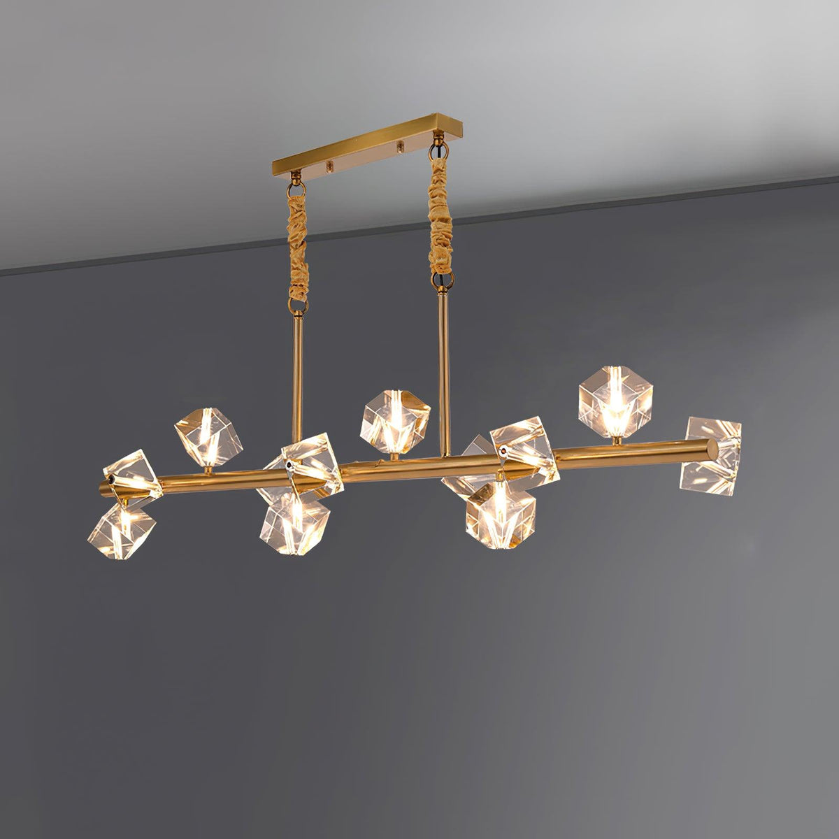 Eurthiel Luxe Crystal Pendant Light