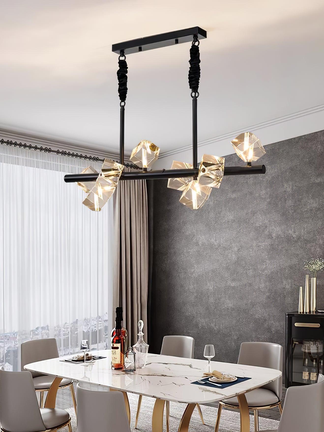 Eurthiel Luxe Crystal Pendant Light