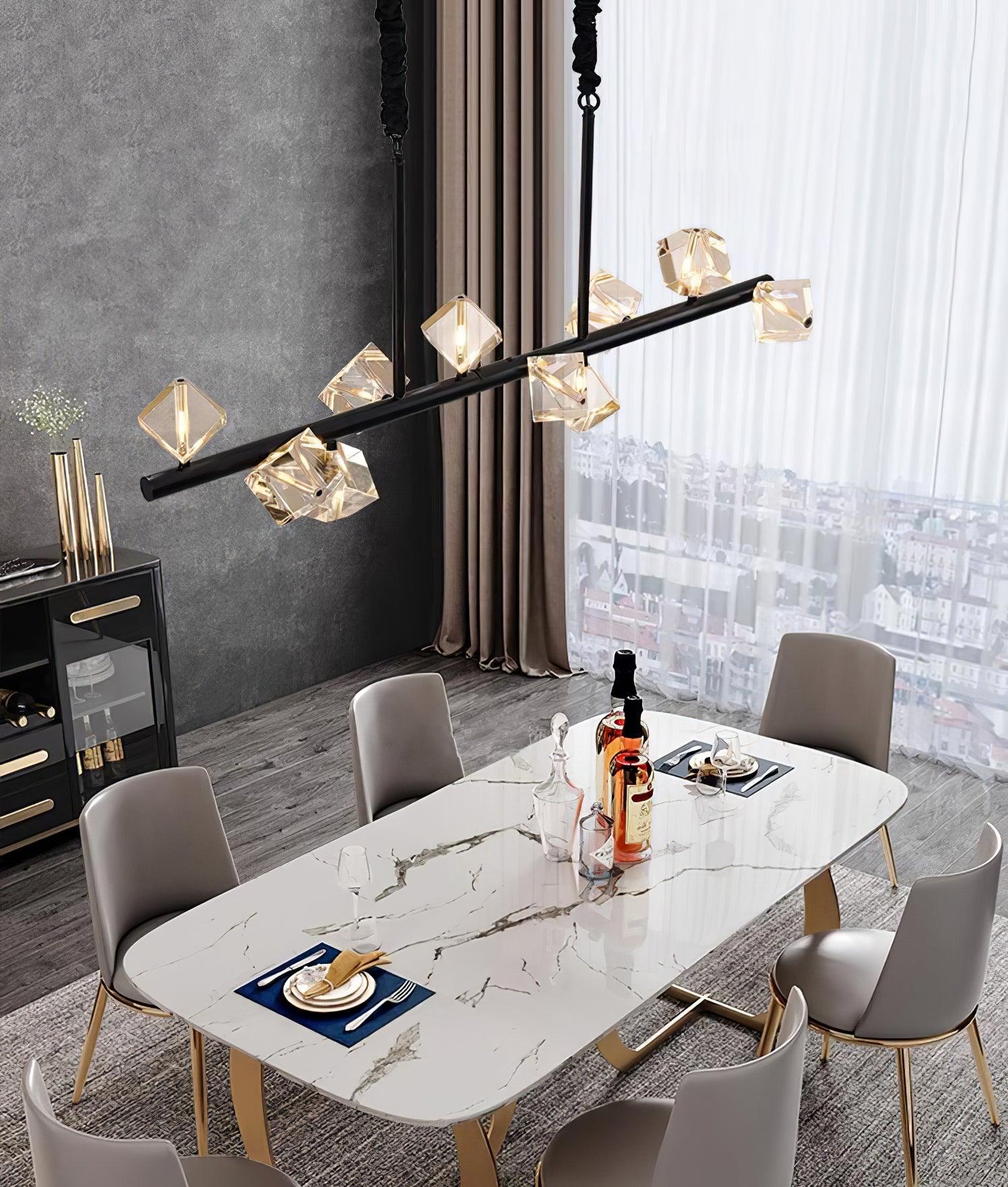 Eurthiel Luxe Crystal Pendant Light