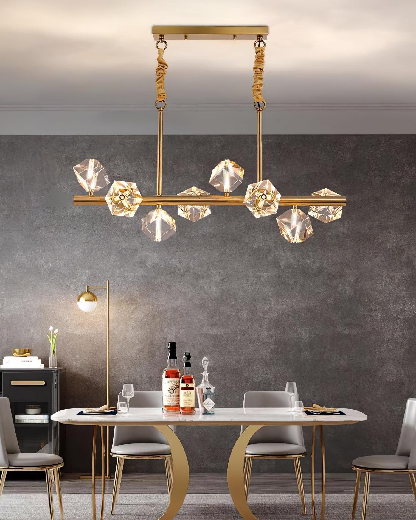 Eurthiel Luxe Crystal Pendant Light