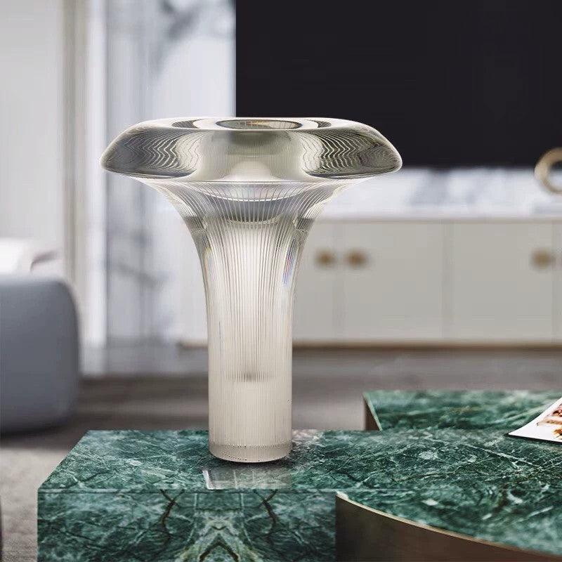 Carl Modern Glass Table Lamp