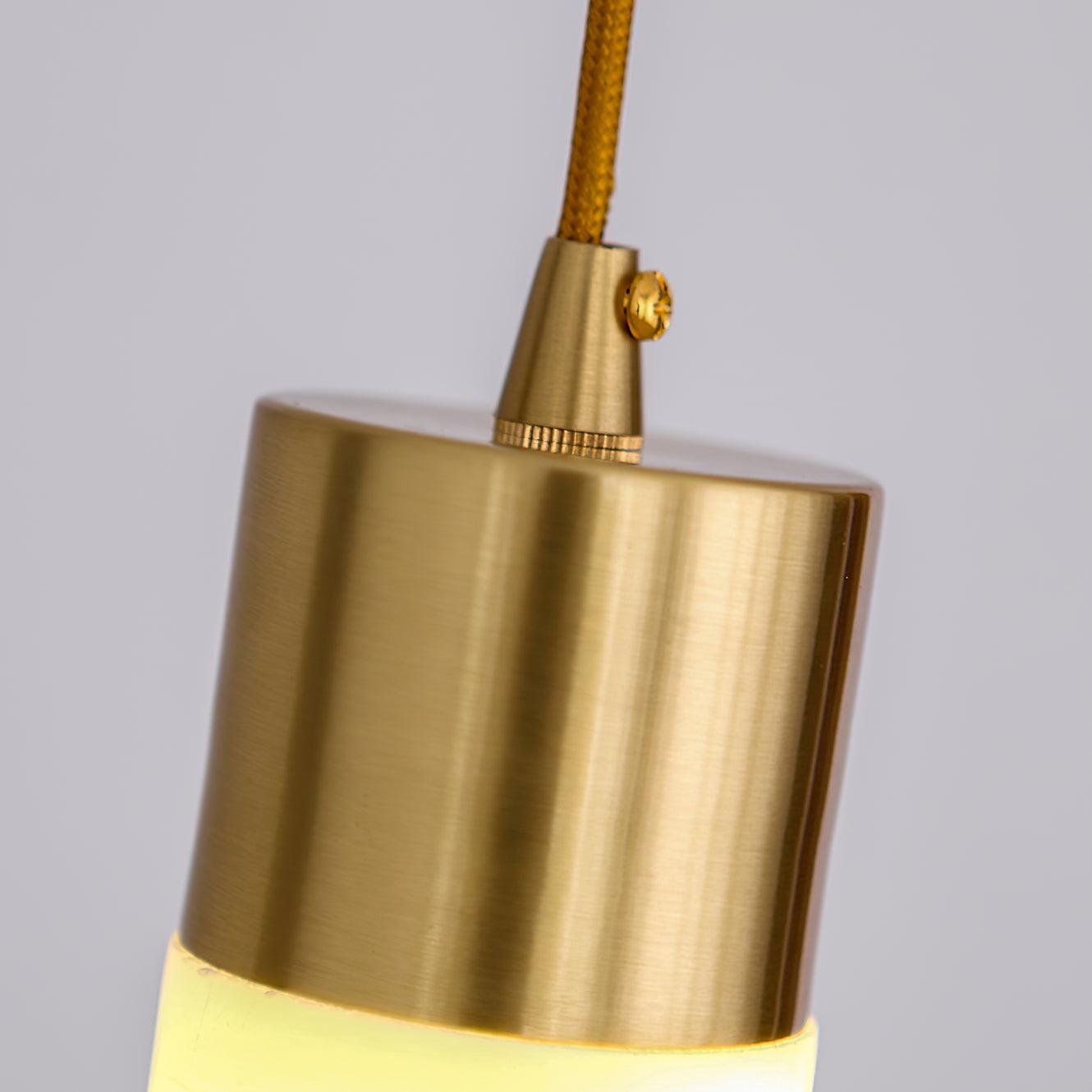 Rin Cylinder Alabaster Pendant Light