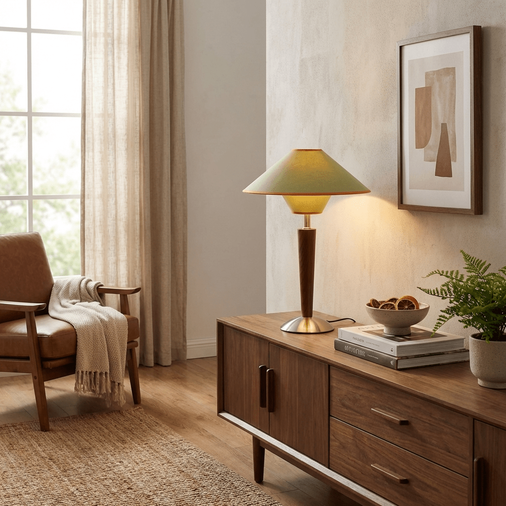 Aureridge Wood Table Lamp
