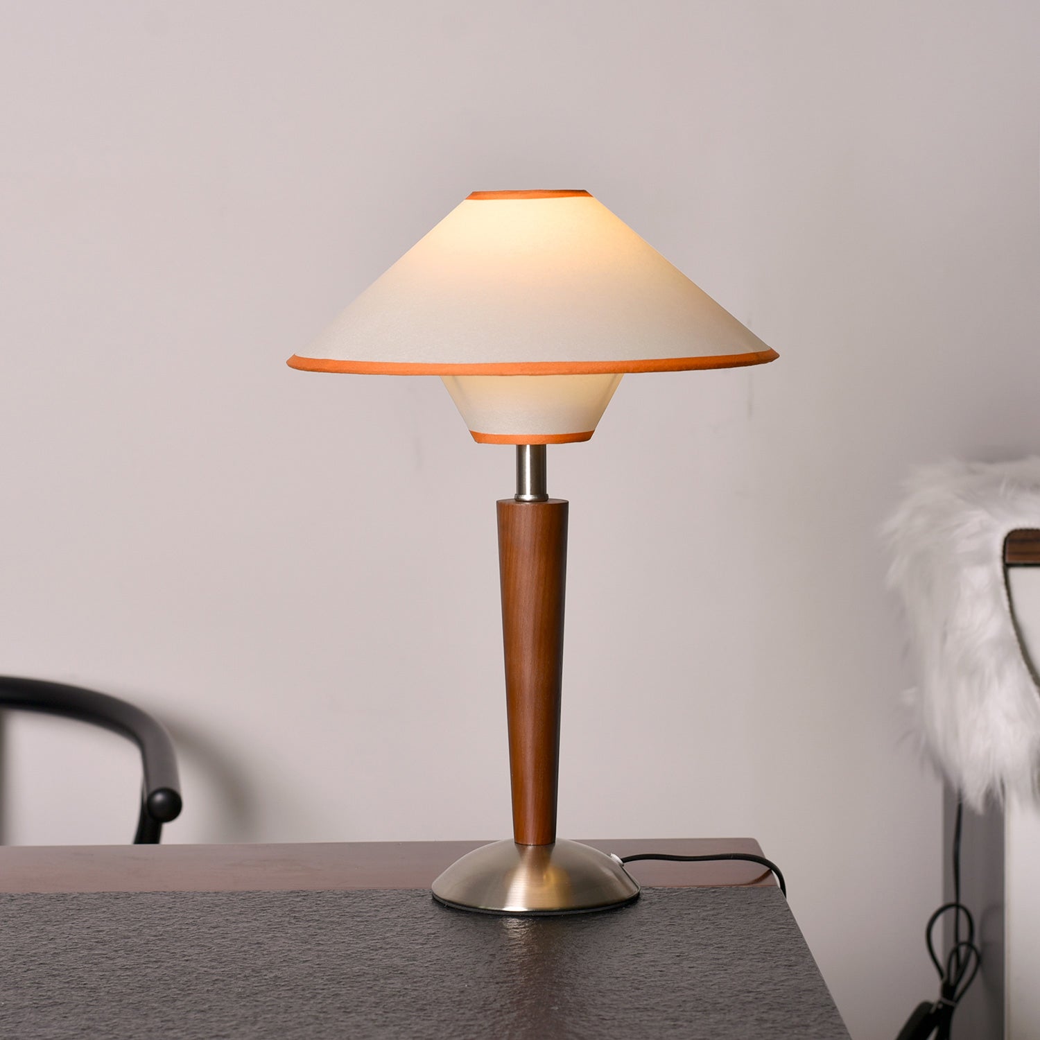 Aureridge Wood Table Lamp