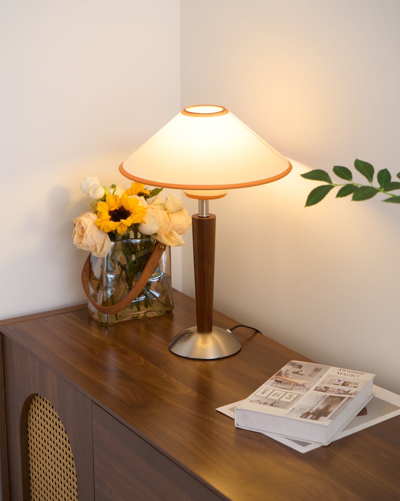 Aureridge Wood Table Lamp
