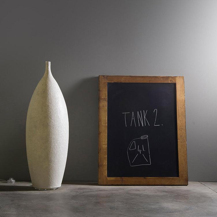 Calvin Modern Resin Floor Lamp - Neutral Decor