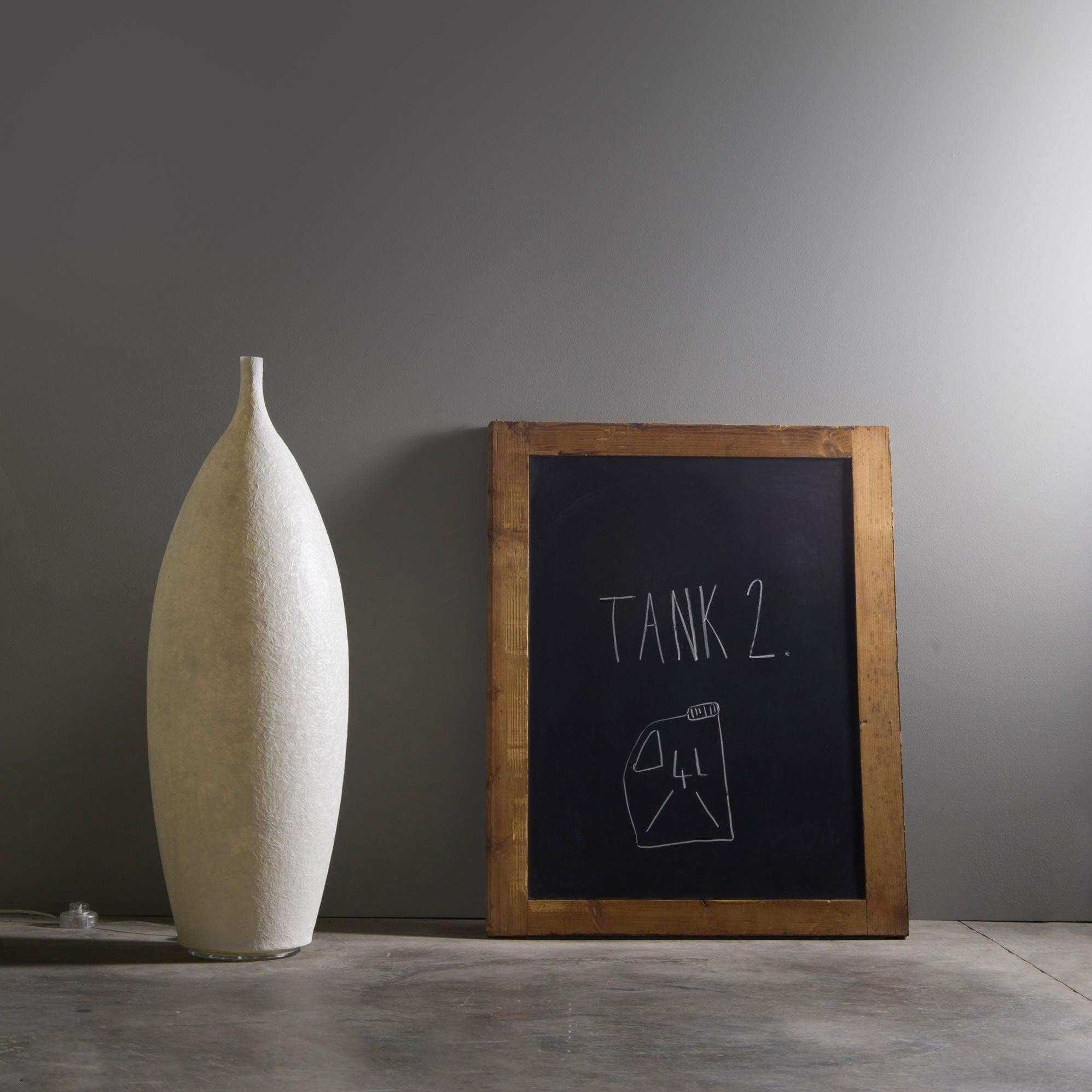 Calvin Modern Resin Floor Lamp - Neutral Decor