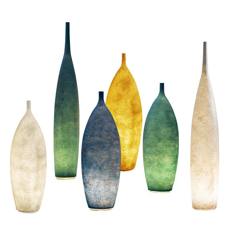 Calvin Modern Resin Floor Lamp - Neutral Decor