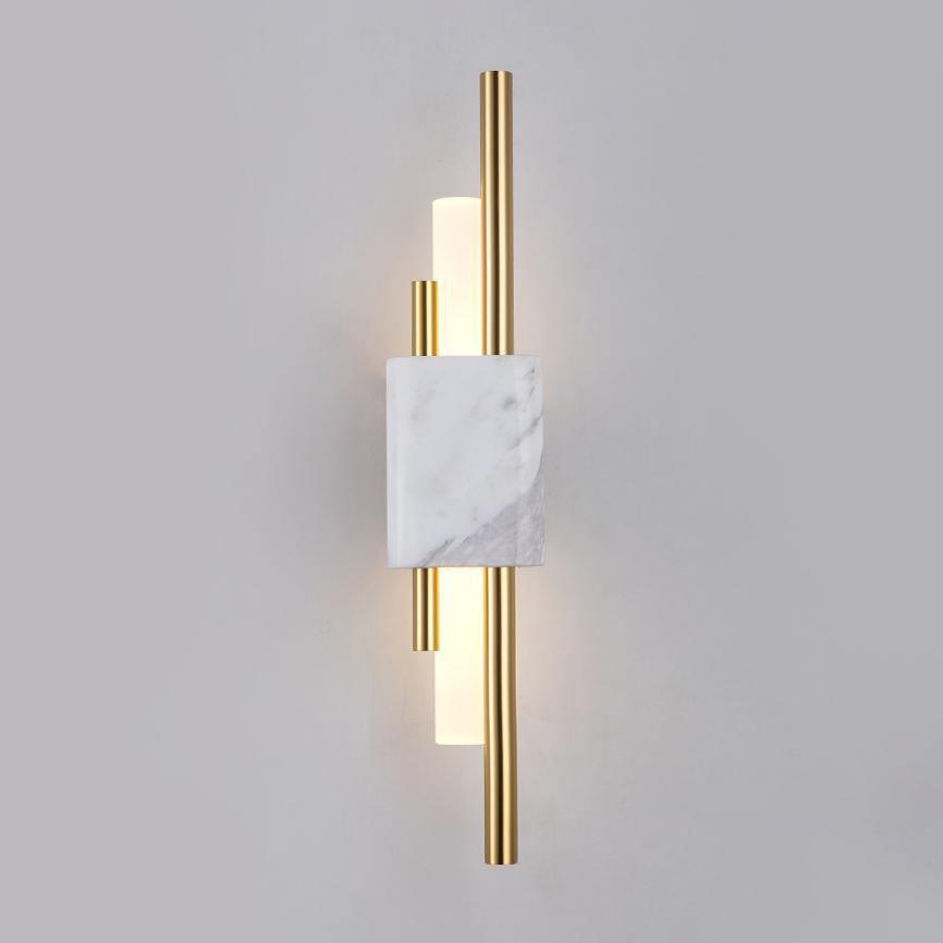 Evely Premium Nordic Art Plug In Marble Wall Light