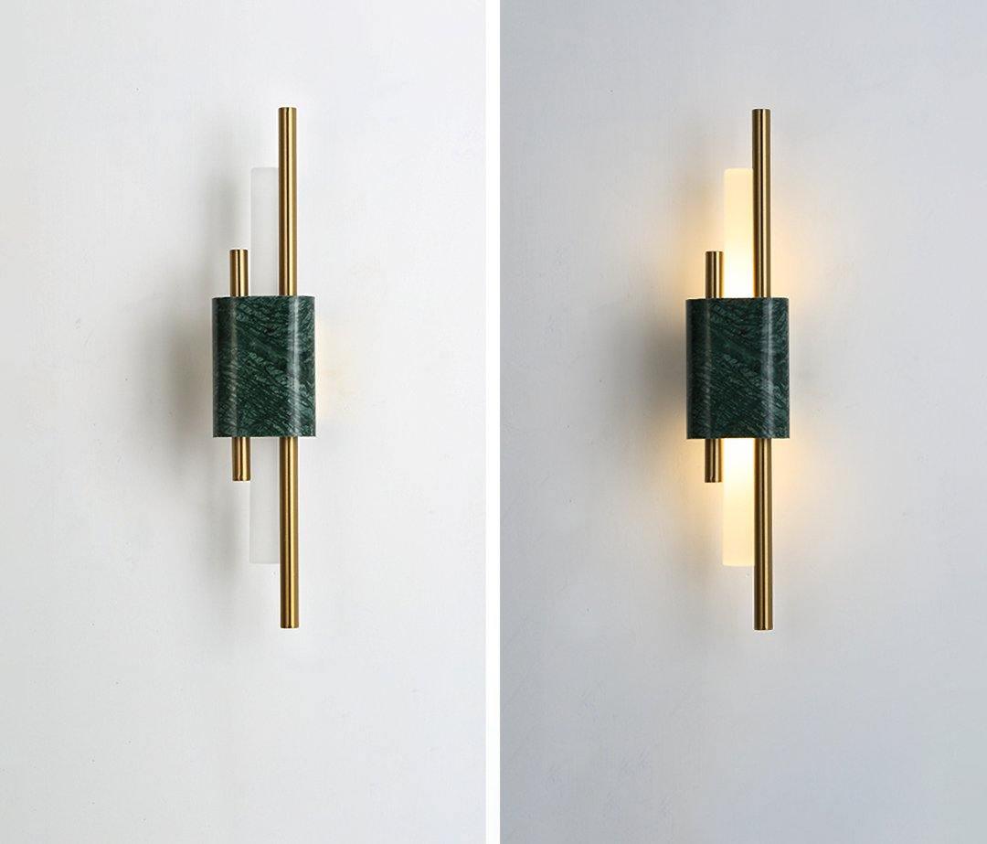 Evely Premium Nordic Art Plug In Marble Wall Light
