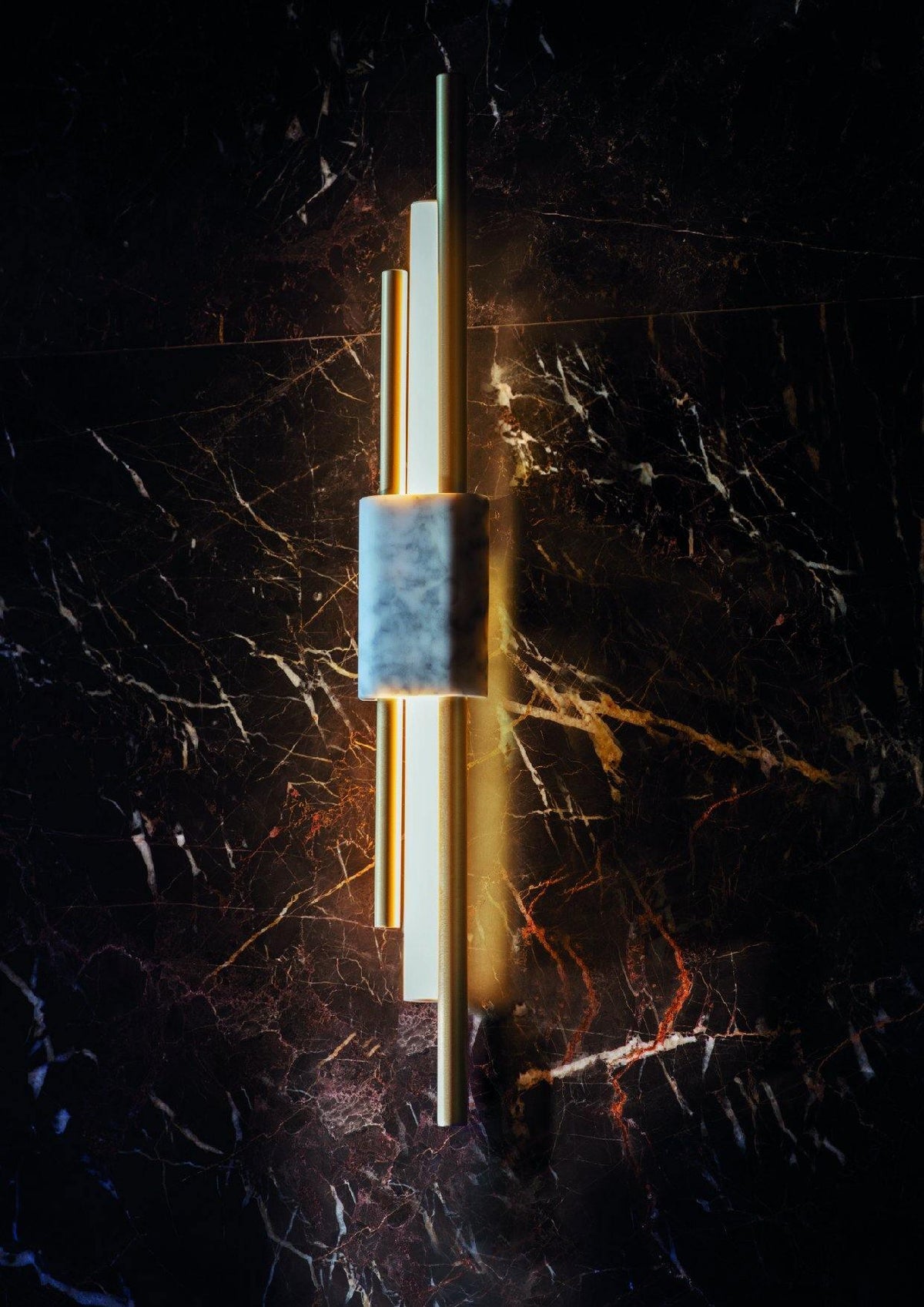 Mirenol Premium Nordic Art Marble Wall Light