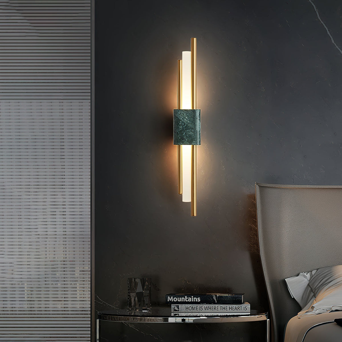 Mirenol Premium Nordic Art Marble Wall Light