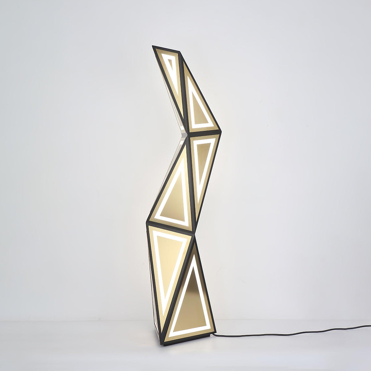Evvelora Geometric LED Floor Lamp