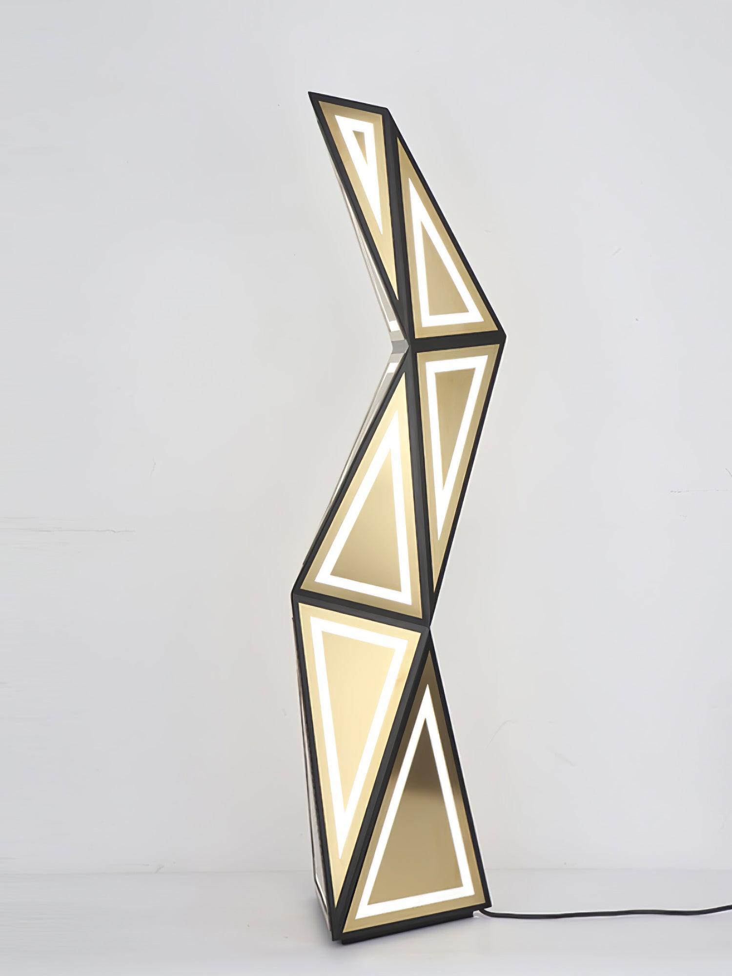 Evvelora Geometric LED Floor Lamp